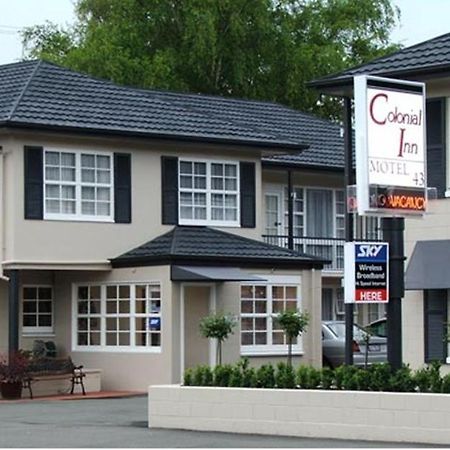 Colonial Inn Motel Christchurch Exteriör bild