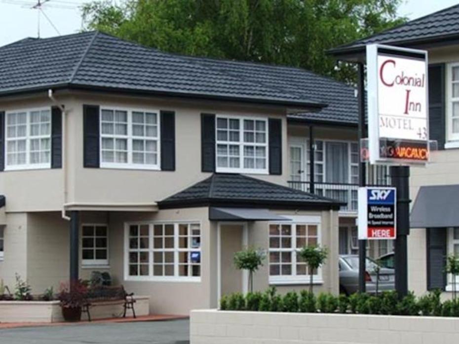 Colonial Inn Motel Christchurch Exteriör bild