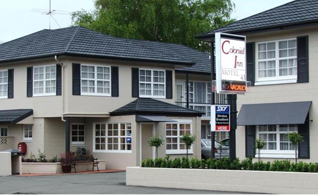 Colonial Inn Motel Christchurch Exteriör bild