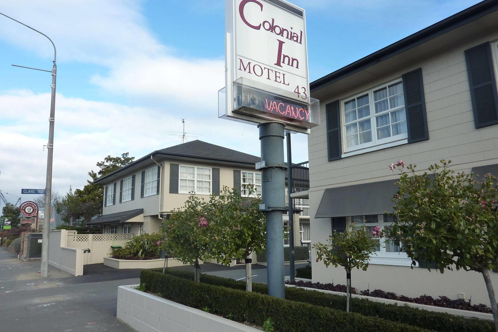 Colonial Inn Motel Christchurch Exteriör bild